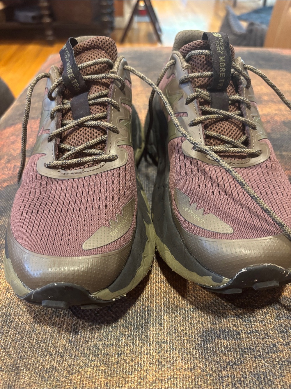 New Balance Women’s Trail Running Shoes - Plum and Olive